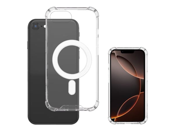 4smarts 541361, Suojus, Apple, iPhone SE (4.Gen.), 15,4 cm (6.06"), Läpinäkyvä
