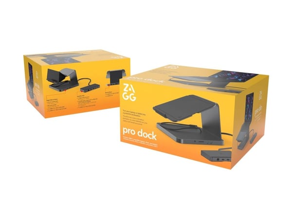 ZAGG Pro - Dockningsstation - USB-C - HDMI - 10Mb LAN - Europa
