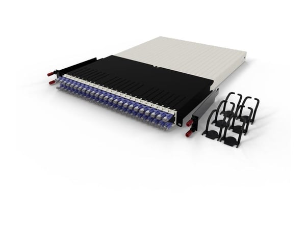 PATCHBOX patchbox.one - Kabelindragningssystem - CAT 6a - STP - RAL 9005 - 30U
