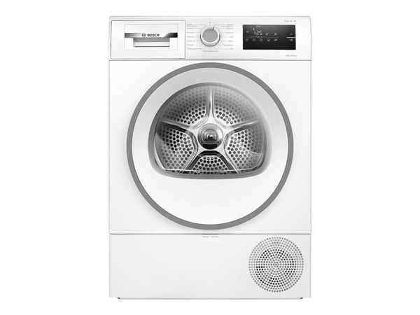 Bosch Serie | 4 WTH85V0SSN - Tørker - bredde: 59.8 cm - dybde: 64.8 cm - høyde: 84.2 cm - frontileggelse - hvit