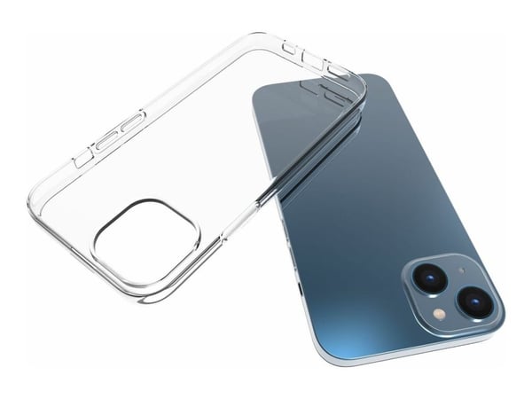 eSTUFF ES67100021, Suojus, Apple, iPhone 14, 15,5 cm (6.1"), Läpinäkyvä