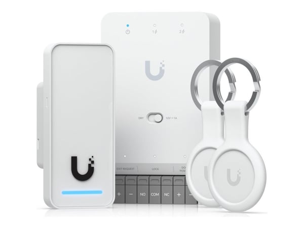 Ubiquiti UniFi G3 Starter Kit - Kontrollsett for dørtilgang - kablet - Gigabit Ethernet