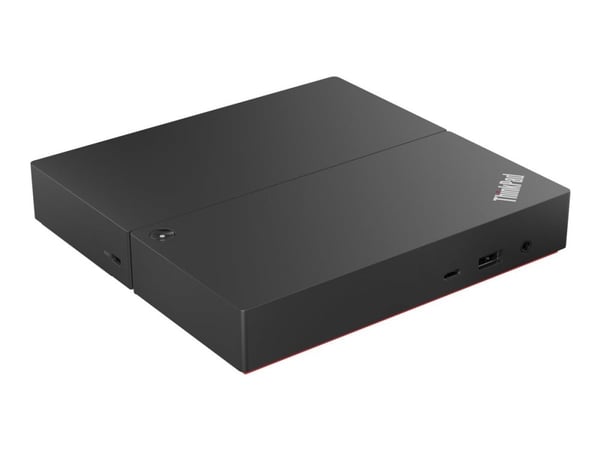 Lenovo ThinkPad Universal USB-C Smart Dock - ThinkSmart Edition - Dokkingstasjon - USB-C - HDMI, DP - 1GbE - 135 watt - CRU - Europa