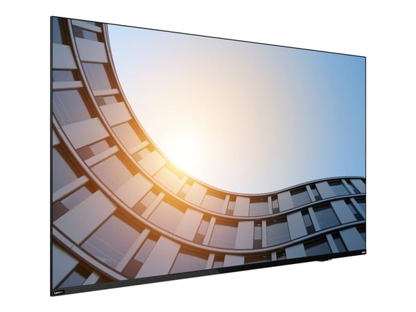 Lenovo ThinkVision E65 LFD - 65" Diagonalklasse (64.5" synlig) LED-bakgrunnsbelyst LCD-skjerm - interaktiv - 4K UHD (2160p) 3840 x 2160 - HDR - Dir...