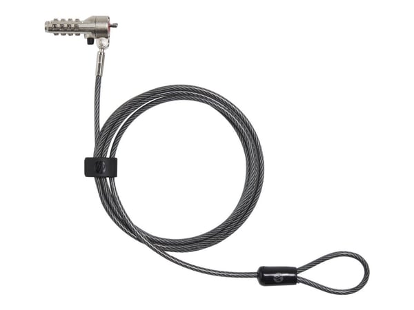 HP Nano Combination Lock - Lås för säkerhetskabel - 1.83 m - för Elite Mobile Thin Client mt645 G7; Fortis 11 G9; ZBook Firefly 14 G9
