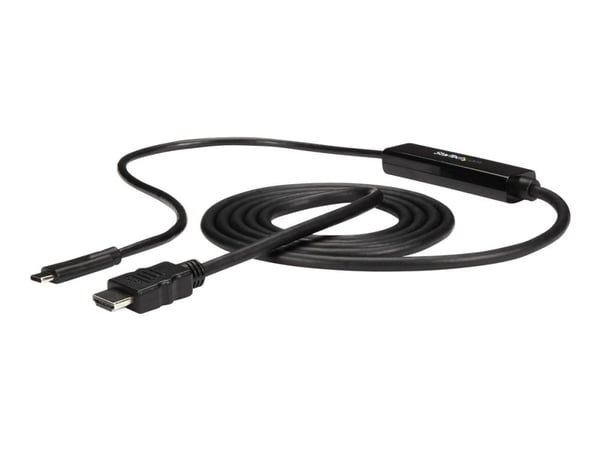 StarTech.com USB C - HDMI-kaapeli - 3 ft / 1m - USB-C - HDMI 4K 30Hz - USB Type C - HDMI - Tietokoneen näytön kaapeli (CDP2HDMM1MB) - Ulkoinen vide...