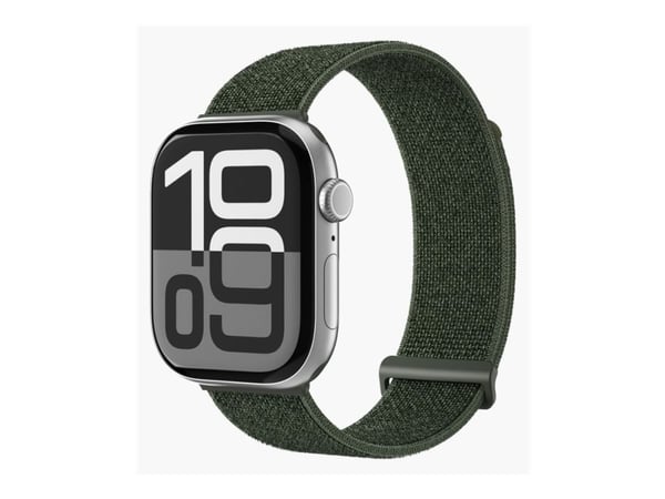 Vonmählen Fitness Loop 2 - Sløyfe for smart armbåndsur - 40/41/42 mm - oliven - for Apple Watch Hermès Series 9, SE 3, Series 10, Series 11, Series...