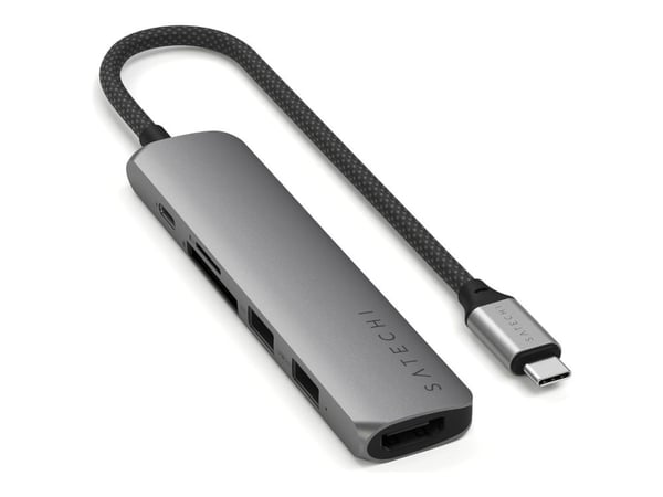 Satechi 6-in-1 - Telakointiasema - USB-C 3.2 Gen 2 - HDMI