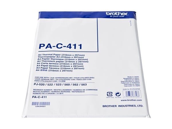Brother PAC411, A4, Japani, 220 mm, 9 mm, 302 mm, 367 g
