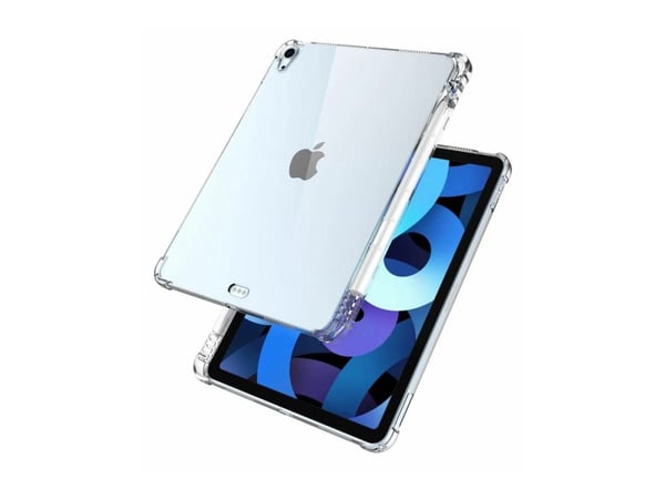 eSTUFF - Beskyttelsesboks for nettbrett - soft, shockproof, 10.9 - termoplast-polyuretan (TPU) - blank - for Apple 10.9-inch iPad Air (4. generasjo...