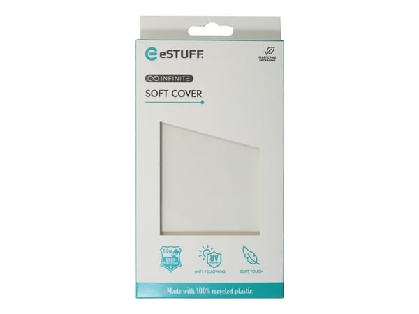 eSTUFF ES67100036, Suojus, Apple, iPhone 13, 15,5 cm (6.1"), Läpinäkyvä