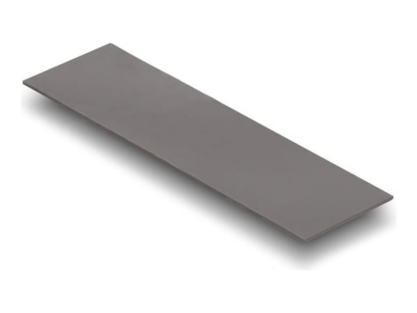 Delock - Termopute - conductive, 70 x 20 x 0.75 mm, for M.2 modules, 3.2 W/mK, low oil bleeding - grå