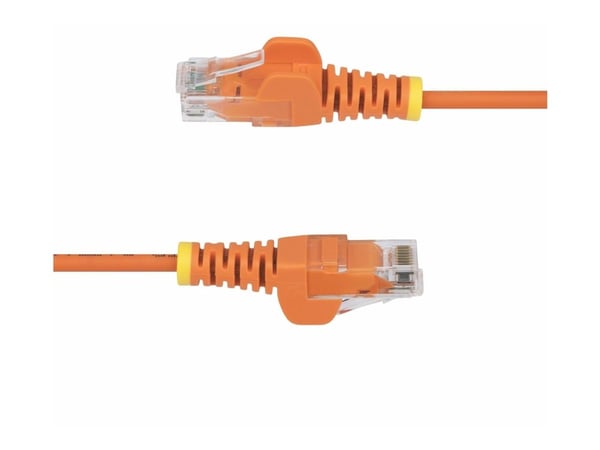 StarTech.com N6PAT250CMORS, 2,5 m, Cat6, U/UTP (UTP), RJ-45, RJ-45, Oranssi