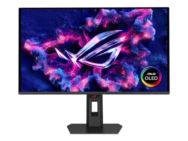 ASUS XG27AQDPG, 67,3 cm (26.5"), 2560 x 1440 pikseliä, Wide Quad HD, QD-OLED, 0,03 ms, musta