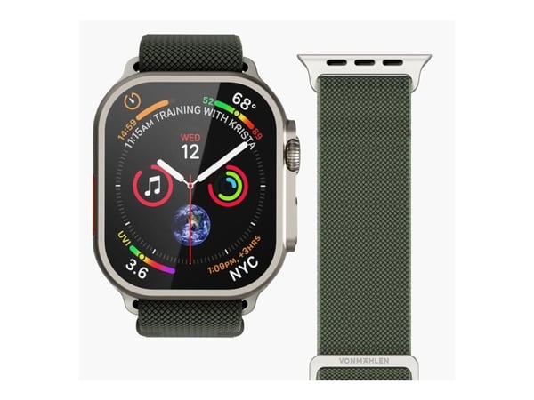 Vonmählen Classic Nylon Loop Olive 38 / 40 / 41 mm 38 / 40 / 41 mm