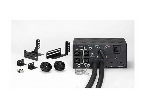 Eaton HotSwap MBP 11000i G2 - Omløpssvitsj (rackmonterbar/ekstern) - 11000 VA - utgangskontakter: 5 - 3U