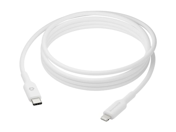 dbramante1928 re-charge Pro - Lightning-kabel - 24 pin USB-C hann til Lightning hann - 2 m - hvit