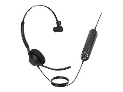 Jabra Engage 40 Mono - Hodesett - on-ear - kablet - USB-C, USB-A - lydisolerende - Optimert for UC