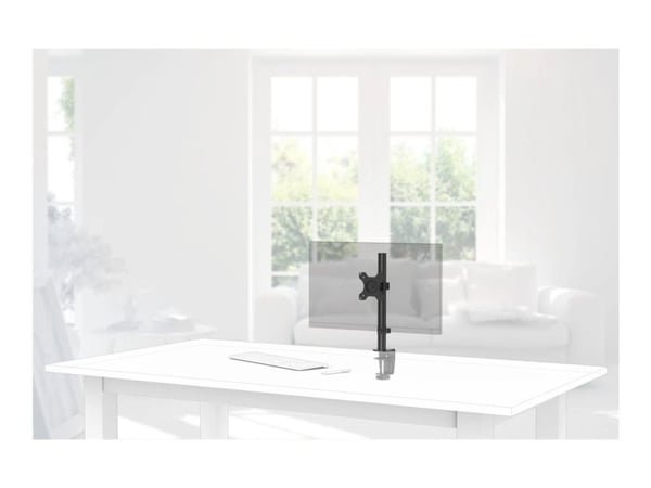 Hama FULLMOTION - Monteringssett - justerbar arm - for LCD-skjerm - svart - skjermstørrelse: 13"-32" - veggmonterbar