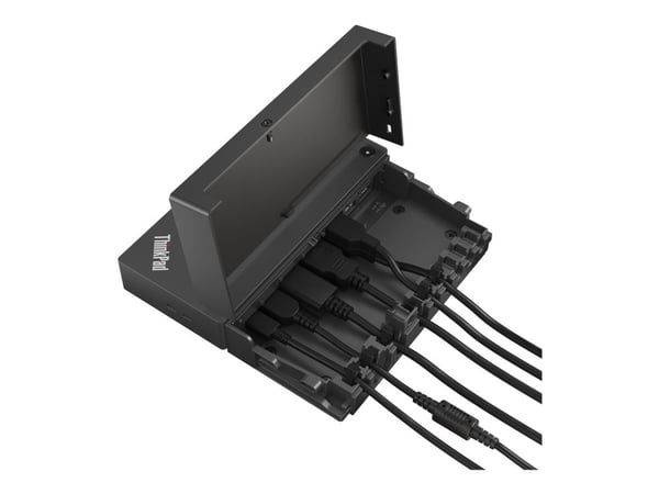 Lenovo ThinkPad Universal USB-C Smart Dock - ThinkSmart Edition - Dokkingstasjon - USB-C - HDMI, DP - 1GbE - 135 watt - CRU - Europa