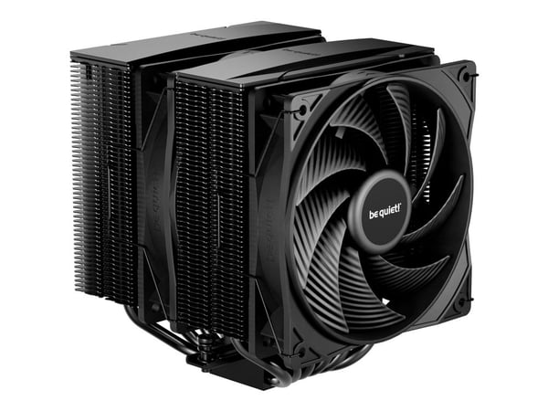 be quiet! Pure Rock Pro 3 - Processorkylare - (för: LGA1150, LGA1151, LGA1155, LGA1200, LGA1700, LGA1851, AM4, AM5) - kopparbas och nickelpläterade...