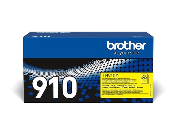 Brother TN-910Y, 9000 sivua, Keltainen, 1 kpl