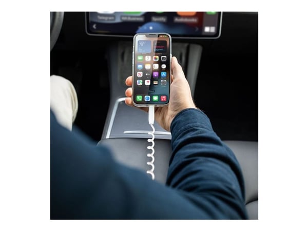 Vonmählen allroundo eco - USB-kabel - 24 pin USB-C (hann) til 24 pin USB-C (hann) - 90 cm - Rask lading - hvit