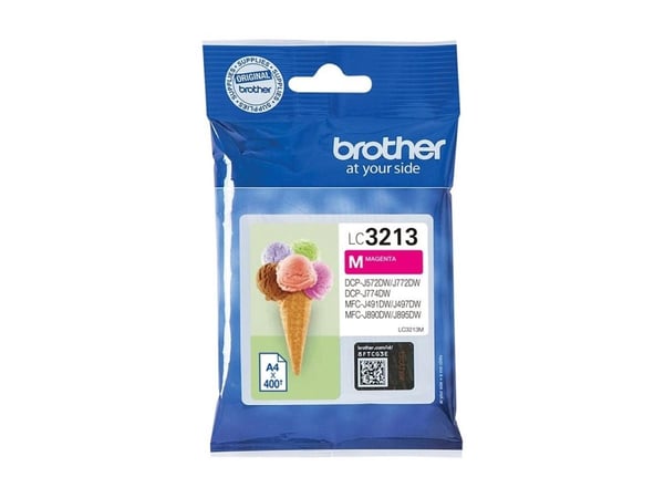 Brother LC3213M, 400 sivua, 1 kpl, Kertapakkaus