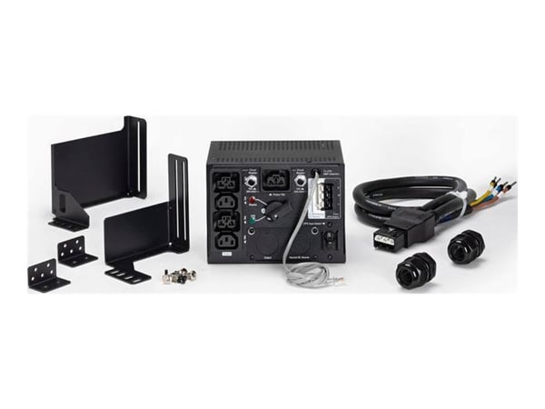 Eaton HotSwap MBP 6000i G2 - Omløpssvitsj (rackmonterbar/ekstern) - 6000 VA - utgangskontakter: 6 - 3U