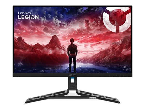 Lenovo Legion R27qe Gen 2 - LED-skjerm - 27" - 2560 x 1440 QHD @ 200 Hz - IPS - 400 cd/m² - 1000:1 - HDR10 - 0.5 ms - 2xHDMI, DisplayPort - ravnsort
