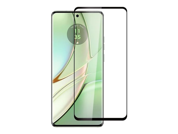 eSTUFF Titan Shield - Skjermbeskyttelse for mobiltelefon - bøyd kant - glass - rammefarge svart - for Motorola Edge 40 eSTUFF Titan Shield - Skjermbeskyttelse for mobiltelefon - bøyd kant - glass - rammefarge svart - for Motorola Edge 40