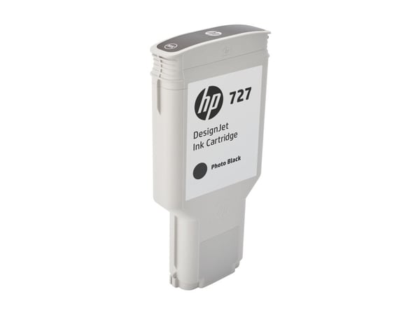 HP 727 - 300 ml - høykapasitets - fotosort - original - DesignJet - blekkpatron - for DesignJet T1500, T1530, T2500, T2530, T920, T930