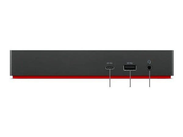 Lenovo - Dokkingstasjon - USB-C - HDMI, 2 x DP - 1GbE - 90 Watt - nordiske
