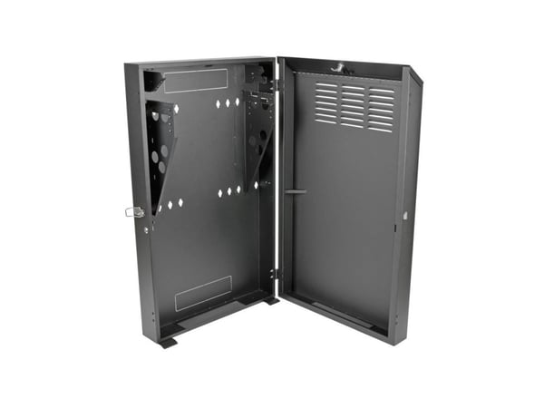 Eaton Tripp Lite Series 6U Veggmontert Rack-kabinett Serverskap Vertikalt 36" dyp - Rackskap - veggmonterbar - svart - 6U - 19"