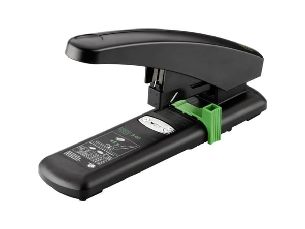 NOVUS blokkstiftemaskin B40 re+new svart opptil 100 ark