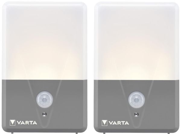 Varta Outdoor - Motion sensor light - LED - varmt hvitt lys (en pakke 2)