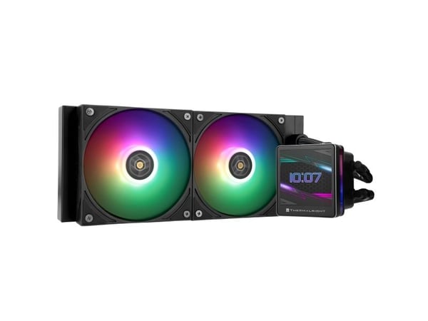 Thermalright Grand Vision 240 ARGB BLACK, Vifte, 12 cm, 27 sone, Sort