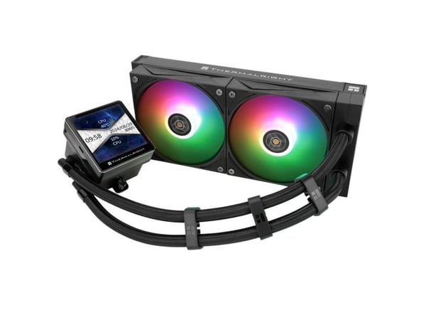 Thermalright Grand Vision 240 ARGB BLACK, Vifte, 12 cm, 27 sone, Sort
