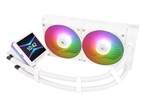 Thermalright Grand Vision 240 ARGB WHITE, Vifte, 12 cm, 27 sone, Hvit