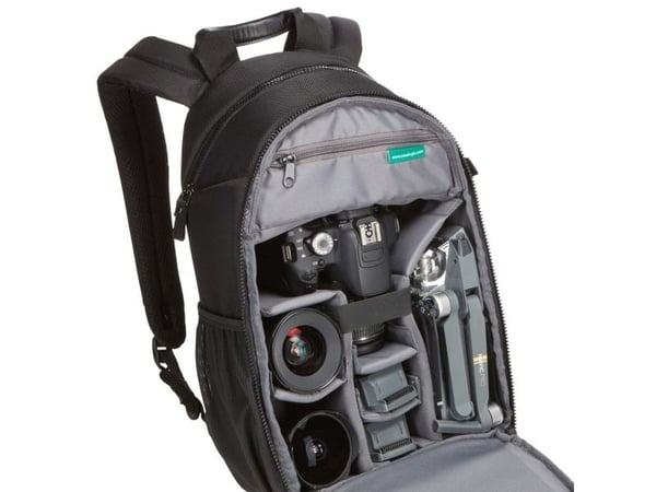 Case Logic Bryker BRBP-104 Black, Laptop-ryggsekk, Universell, DSLR, DJI Mavic Pro, DJI Mavic Spark, Yuneec breeze, Skulderrem, Svart