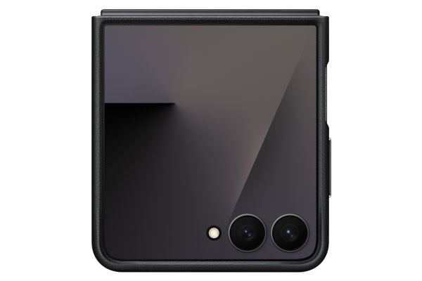 Samsung EF-VF766 - Bagsidecover til mobiltelefon - sort - for Galaxy Z Flip7