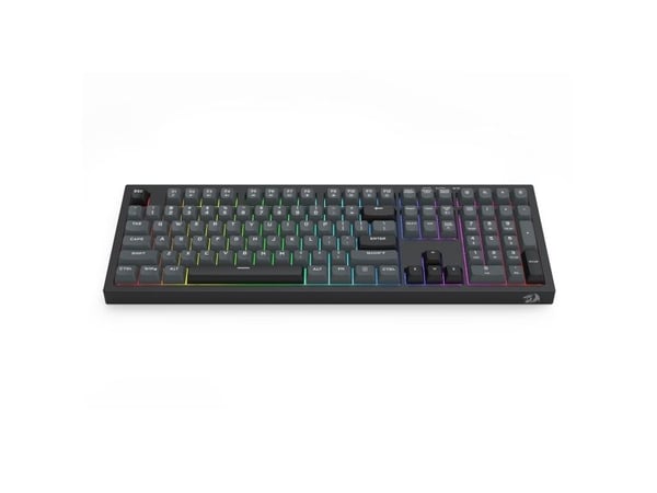 REDRAGON K518-RGB-GB Crux, Koblet med ledninger (ikke trådløs), USB, Membrannøkkelbryter, Sort