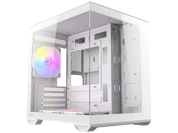 Antec 0-761345-10218-6, Mini Tower, PC, Vit, ITX, micro ATX, 1x 120 mm, 2x 120 mm