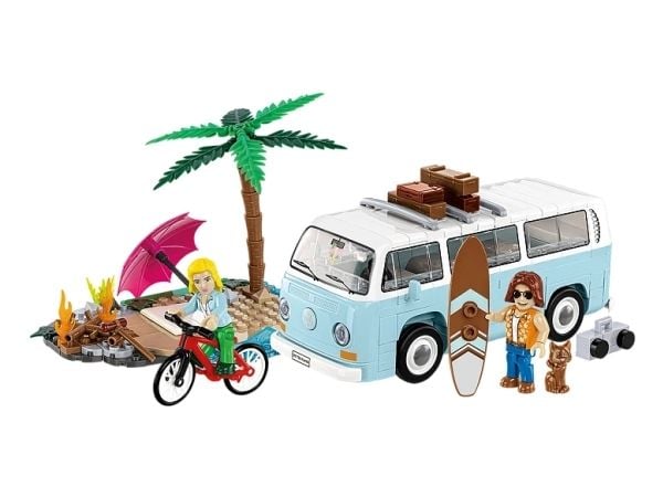 COBI Volkswagen T2a Kombi, Byggesett, 7 år, 292 stykker
