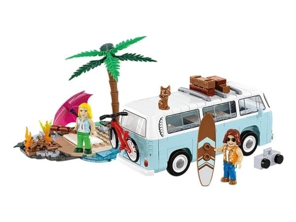 COBI Volkswagen T2a Kombi, Byggesett, 7 år, 292 stykker