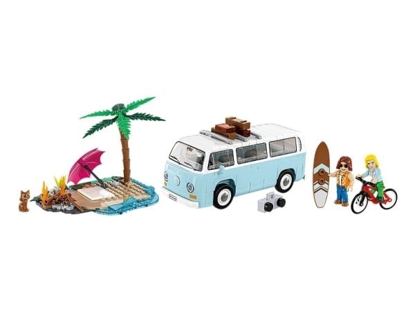 COBI Volkswagen T2a Kombi, Byggesett, 7 år, 292 stykker