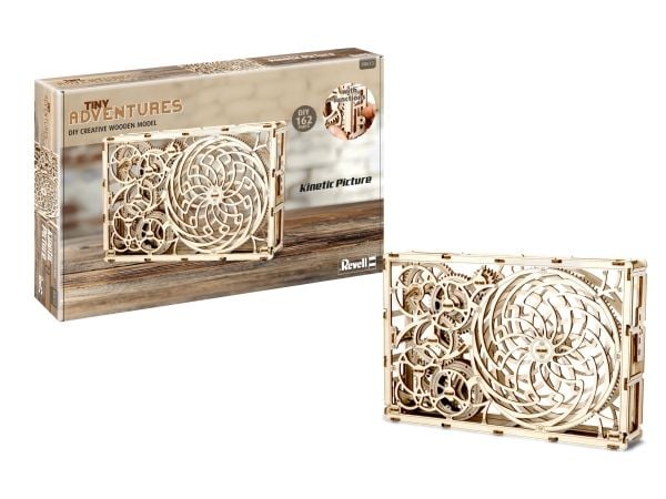 Revell Tiny Adventures Kinetic Picture, 185 stykker, Kunst, 12 år