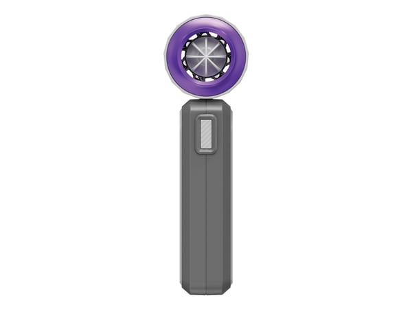 Verbatim Cool 'n' Go AirJet - Kjølevifte - bærbar - USB-C - purpur/grå