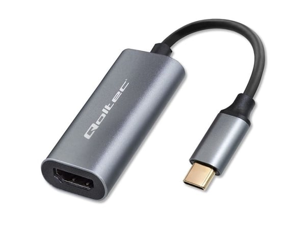 Adapter aluminium USB-C til HDMI 4K | 60Hz | 32AWG