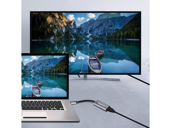 Adapter aluminium USB-C til HDMI 4K | 60Hz | 32AWG